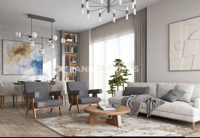 Immobilien In Einem Komplex Mit Sicherheit In Istanbul 19