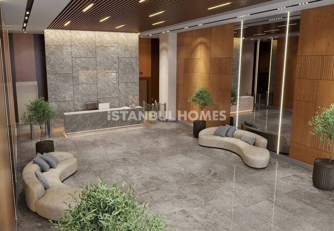 Immobilien In Einem Komplex Mit Sicherheit In Istanbul 20