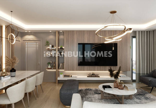 İstanbul Tuzla'da Kapsamlı Sitede Deniz Manzaralı Daireler 6