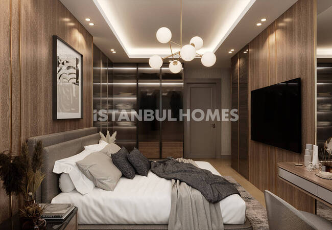 İstanbul Tuzla'da Kapsamlı Sitede Deniz Manzaralı Daireler 14