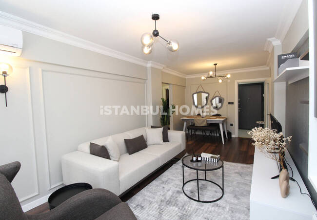 İstanbul Beyoğlu'nda Galata Kulesi Manzaralı Eşyalı Daire 4
