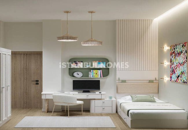 İstanbul Arnavutköy'de Özel Bahçeli ve Göl Manzaralı Evler 17