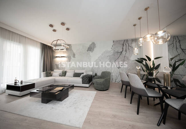 Квартиры с просторными интерьерами в Зейтинбурну, Стамбул 8