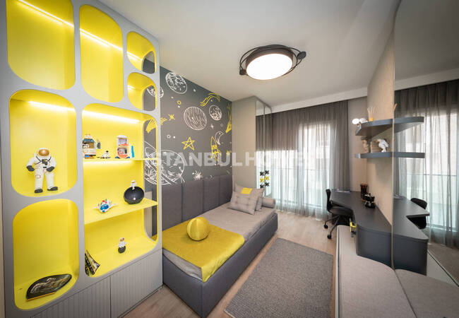 Квартиры с просторными интерьерами в Зейтинбурну, Стамбул 17