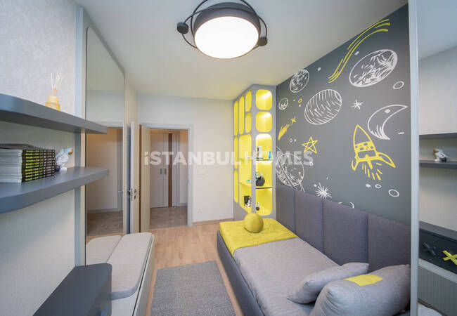 Квартиры с просторными интерьерами в Зейтинбурну, Стамбул 18