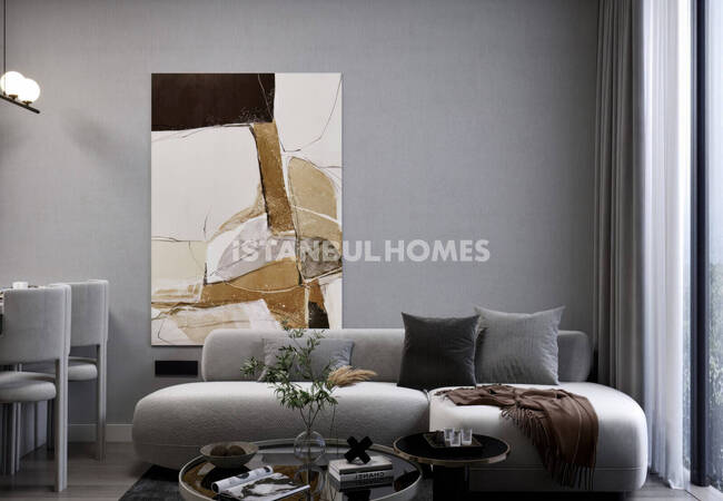 Flats in a Complex with Security in Kagithane Istanbul 10
