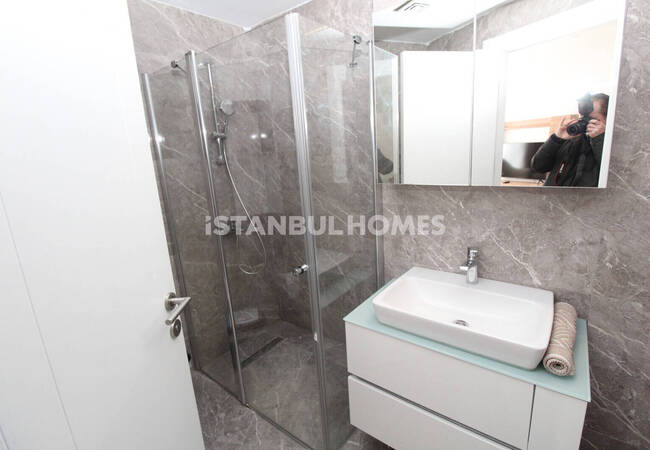 شقة بغرفة نوم واحدة بالقرب من المترو في باغجلار اسطنبول 16