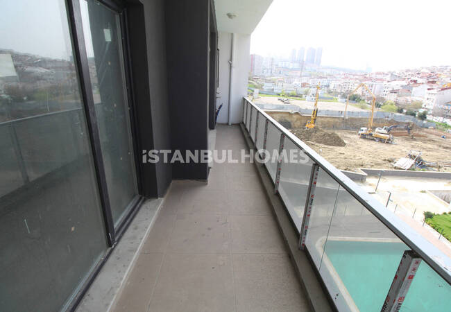 伊斯坦布尔埃森尤特综合设施内一卧室公寓 13