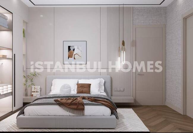 Bosphorus View-flats with Private Gardens in Uskudar Istanbul 13