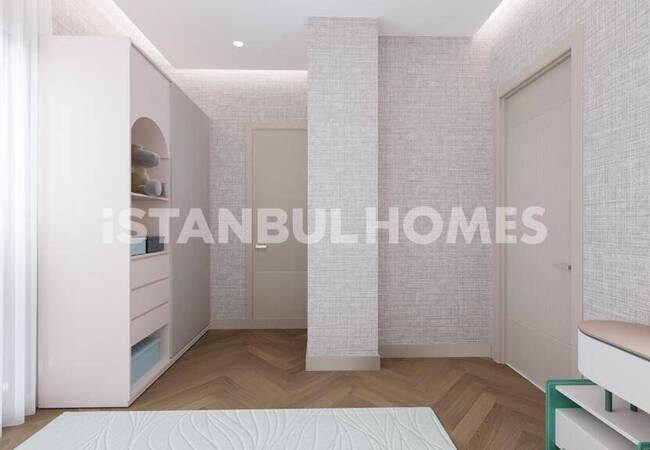 Bosphorus View-flats with Private Gardens in Uskudar Istanbul 16