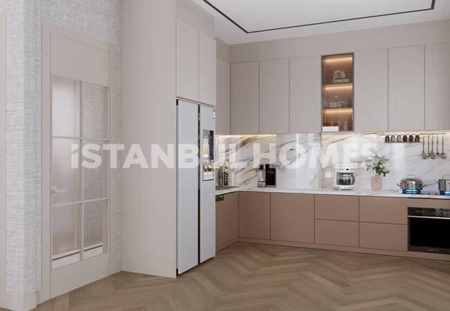 Bosphorus View-flats with Private Gardens in Uskudar Istanbul 10