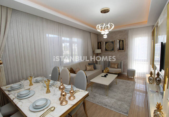 Apartments in a Complex in an Advantageous Location in Esenyurt 4