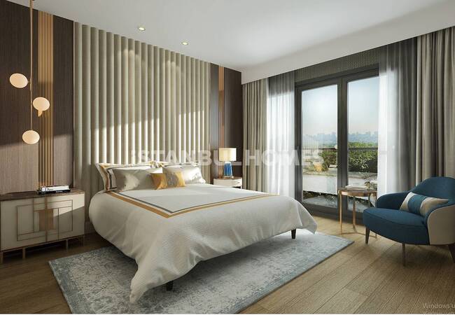 İstanbul Sarıyer'de Sosyal Olanaklara Sahip Projede Şık Daireler 11