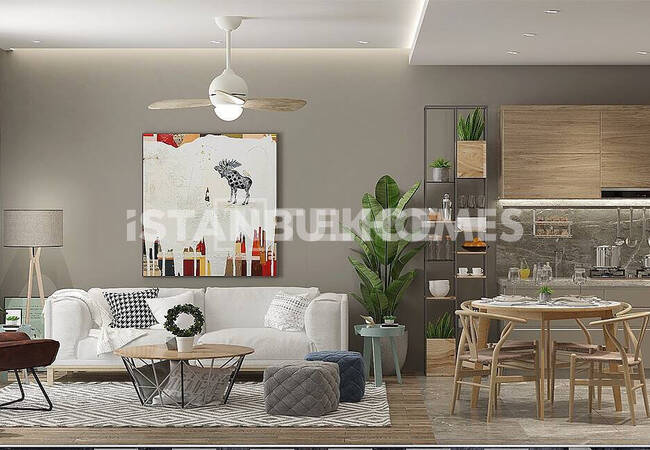 Просторные квартиры в Стамбуле, Бешикташ, возле павильона Ихламур 5