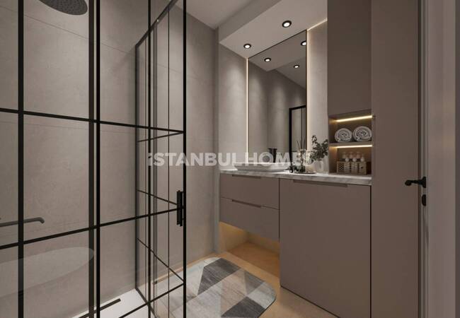 Üsküdar'da Zengin Olanaklara Sahip Sitede Daireler 10