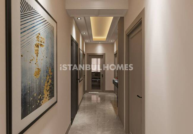 Üsküdar'da Zengin Olanaklara Sahip Sitede Daireler 12