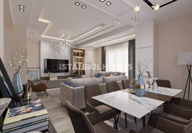 Üsküdar'da Zengin Olanaklara Sahip Sitede Daireler 7