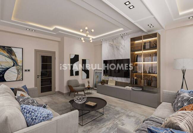 Üsküdar'da Zengin Olanaklara Sahip Sitede Daireler 5