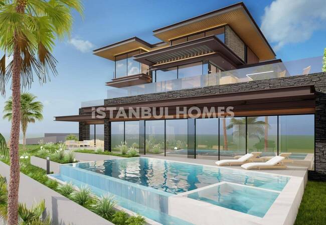 منازل فاخرة مع أحواض سباحة خاصة في عمرانية اسطنبول 12