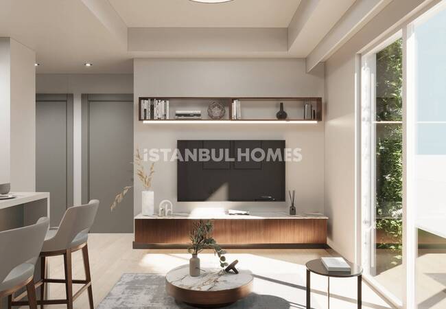 İstanbul Kağıthane'de Şehir Manzaralı Havuzlu Lüks Daireler 11