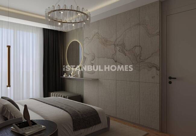 伊斯坦布尔 Eyüpsultan 带泳池的城市景观公寓 12