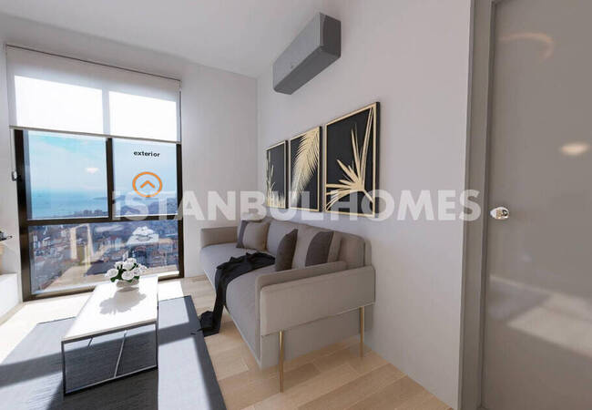 Investment Flats with Rental Guarantee in Istanbul Besiktas 4