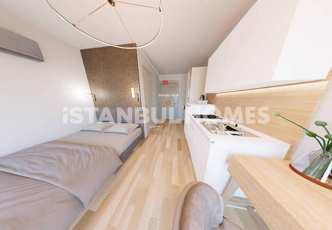 Investment Flats with Rental Guarantee in Istanbul Besiktas 7
