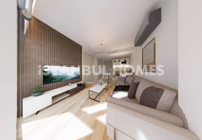 Investment Flats with Rental Guarantee in Istanbul Besiktas 3