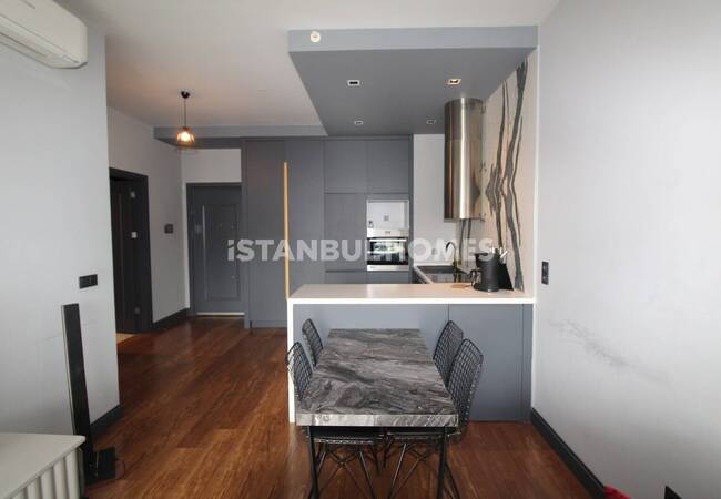 Möblierte 1-schlafzimmer-wohnung In Beyoglu Zu Verkaufen 6