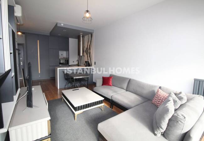 Möblierte 1-schlafzimmer-wohnung In Beyoglu Zu Verkaufen 4