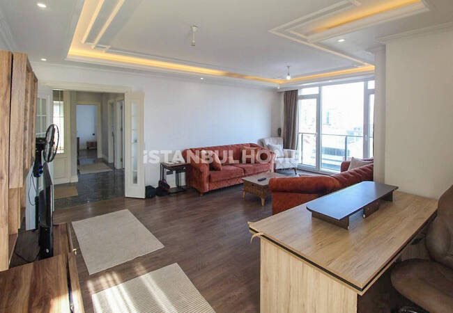 Furnished Flat with Sea View in Beylikdüzü İstanbul 17
