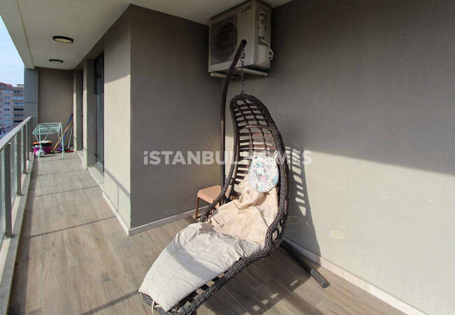 Furnished Flat with Sea View in Beylikdüzü İstanbul 33