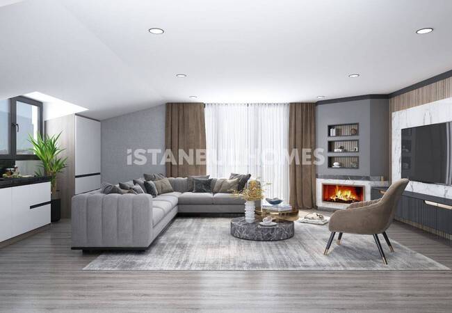 Luxuriöse Häuser Mit Pool Und Naturblick In Beylikduzu Istanbul 7