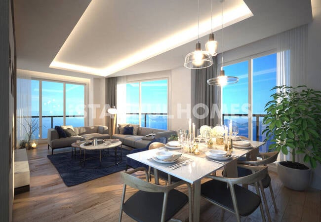Flats with Sea and Islands Views in Kartal İstanbul 4