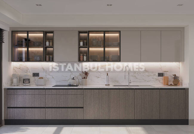 Maltepe'de Deniz ve Adalar Manzaralı Daireler 11