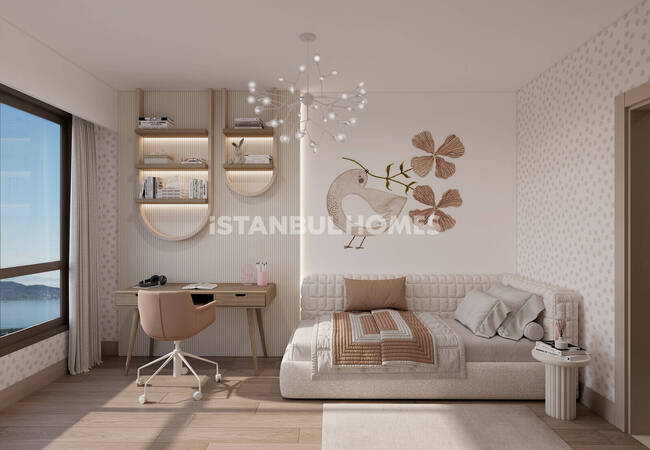 Maltepe'de Deniz ve Adalar Manzaralı Daireler 14