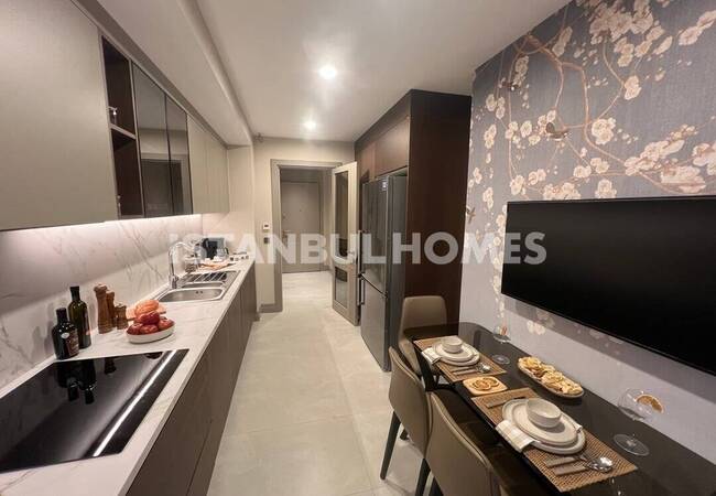 Квартиры с видом на море и Принцевы острова в Малтепе 9