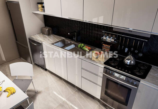 Appartements Avec Vue Sur La Nature Et Piscine Intérieure À üsküdar İstanbul 8