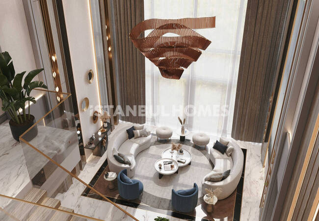 منازل مع مسابح وحدائق خاصة في بيوك تشكمجة إسطنبول 8