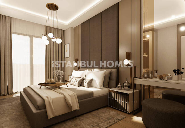 آپارتمان‌های مشرف به دریاچه با استخر و پارکینگ در استانبول آوجیلار 12