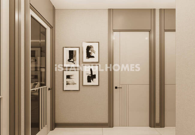 آپارتمان‌های مشرف به دریاچه با استخر و پارکینگ در استانبول آوجیلار 21