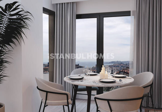 شقق فسيحة بالقرب من المرافق في بيشكتاش 8