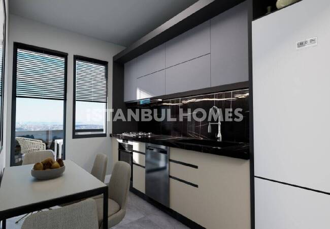 İstanbul Gaziosmanpaşa'da Modern Site İçinde Daireler 6