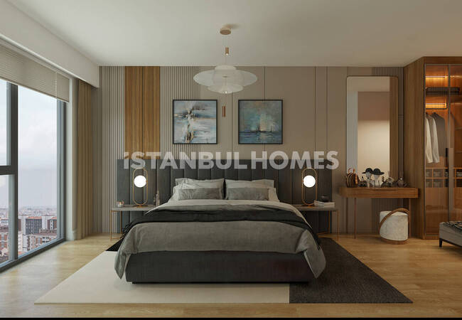 İstanbul’da Kapalı Havuzu Bulunan Sitede Seçkin Daireler 10