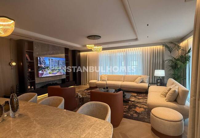 Elegante Wohnungen In Einer Anlage Mit Hallenbad In İstanbul 6