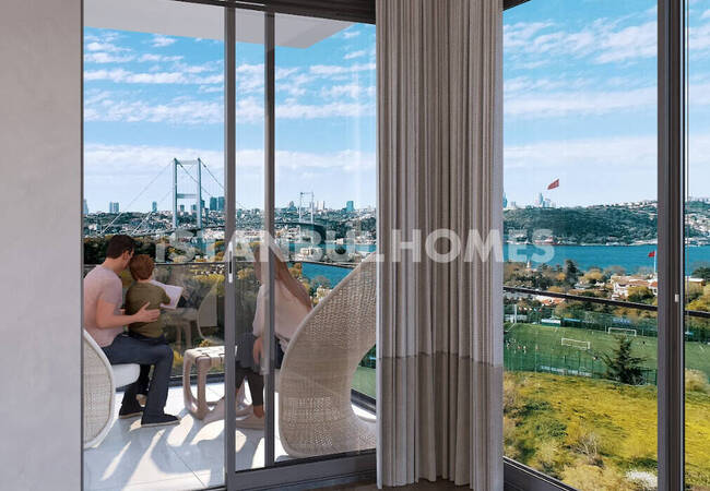 Wohnungen Mit Bosporusblick In Einer Anlage Mit Pool In üsküdar 7