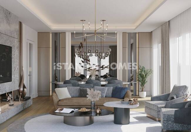 Flats in a Gated Complex in İstanbul Başakşehir 3