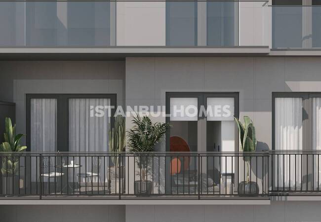 Flats in a Gated Complex in İstanbul Başakşehir 15