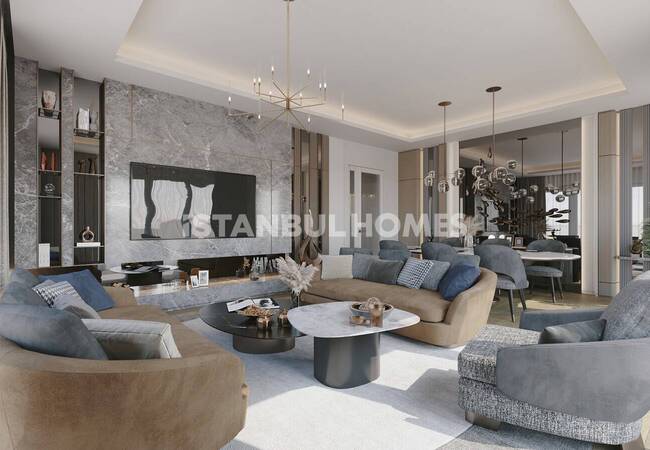 Flats in a Gated Complex in İstanbul Başakşehir 4