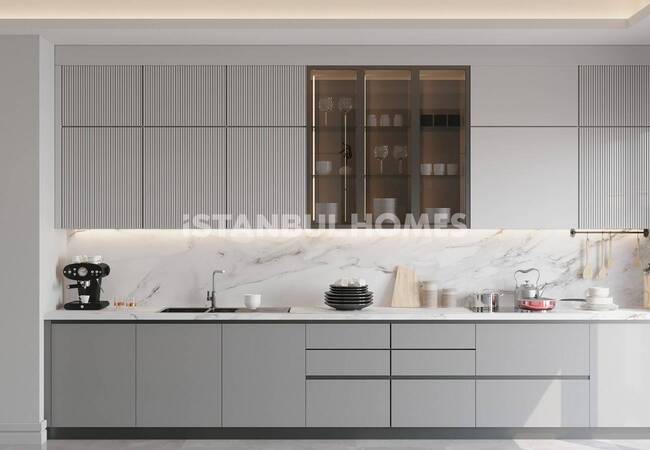 Flats in a Gated Complex in İstanbul Başakşehir 5